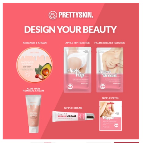 PRETTY SKIN Nipple Cream FREE Soothing Gel