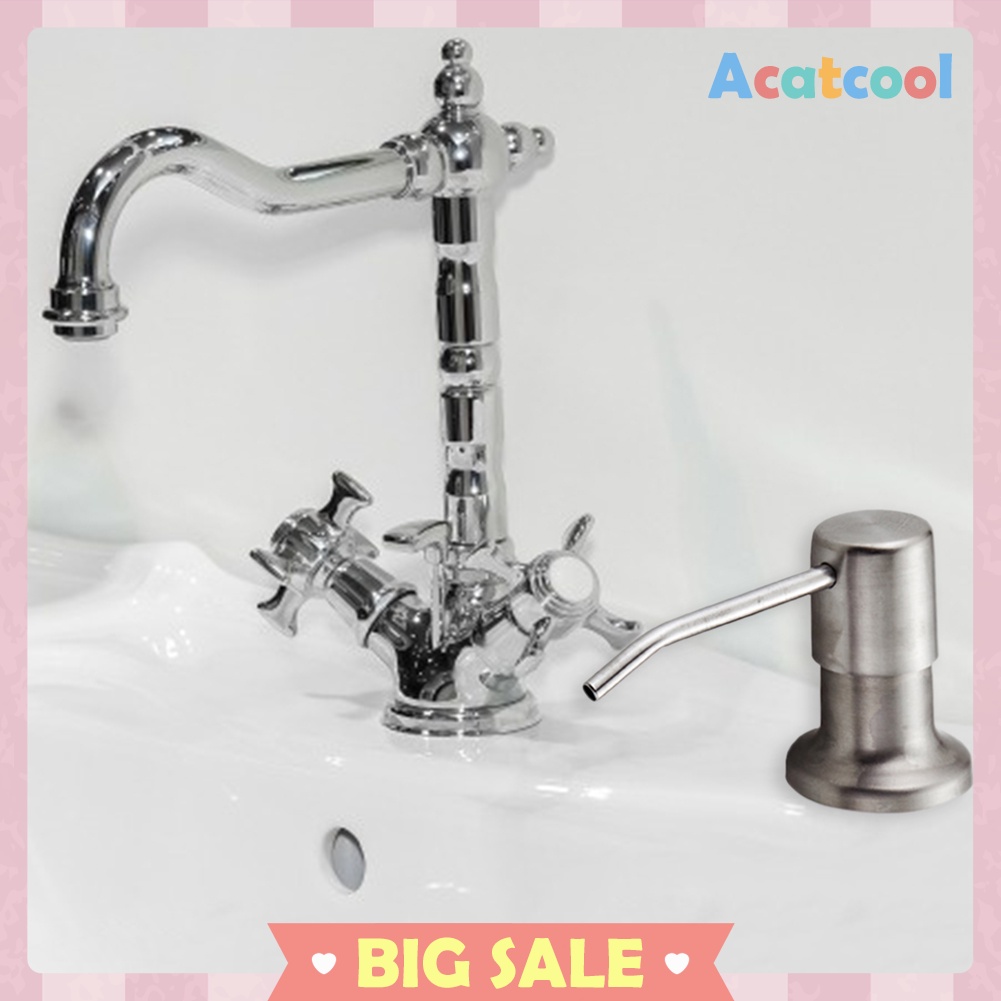 Stainless Steel Soap Dispenser Extension Tube Kit for Kitchen Sink Pump