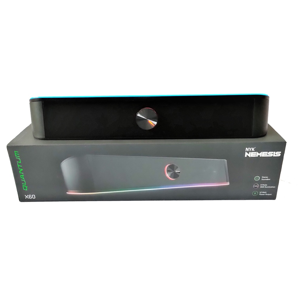 NYK Nemesis Quantum Speaker Gaming RGB X60