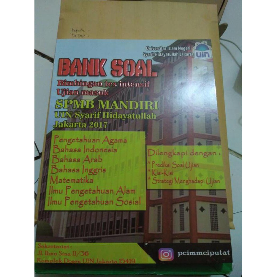 Soal Ujian Mandiri Uin Jakarta Guru Paud