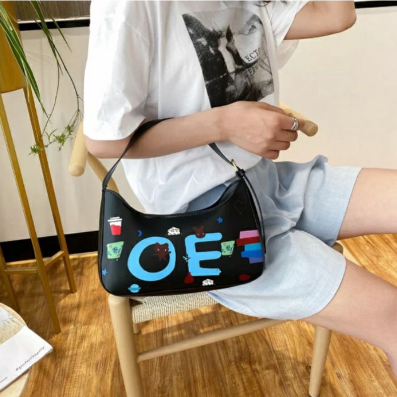 dem_sare / DS1098 - OEKOE Shoulder Bag Wanita Shoulder Bag Tas selempang wanita