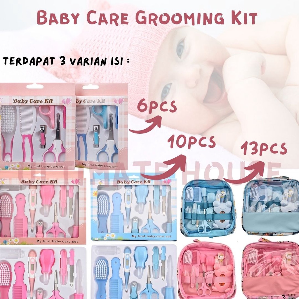 Baby Care Grooming Kit Alat Perawatan Bayi Baby Care Kit Set Newborn Gift Baby Set