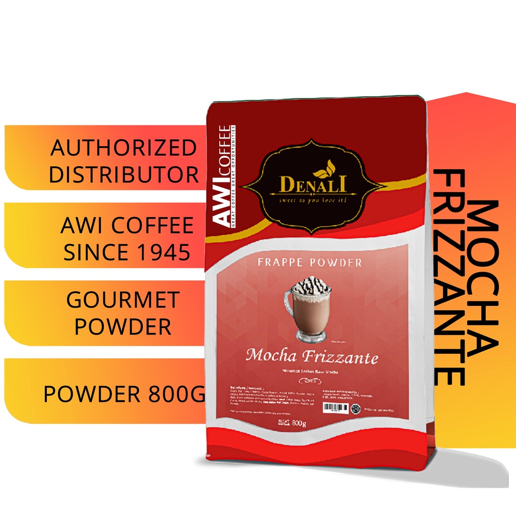 

Awi Segar Harum I Powder Mocha Frizazante 800gr I denali I coffee | Flavored