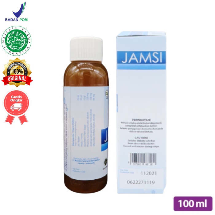 Jamu Jamsi Obat Diabetes Asli 100ml