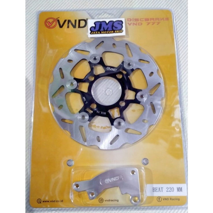 Disc VND Beat/ Jupiter UK 220mm Hitam