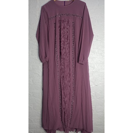 GAMIS CERUTY PLISKET-GAMIS SYAR'I-GAMIS MEWAH