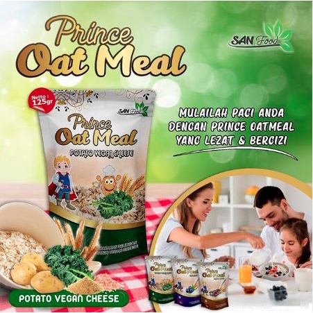 Potato Vegan Cheese Bagi Bayi Alergi Susu Sapi Prince Oat Meal Vegan Indonesia