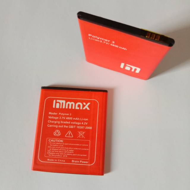 Baterai Batre Himax Polymer 3 Original Battery Handphone