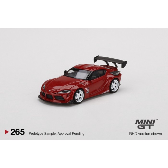 Mini GT 265 HKS Toyota GR Supra Renaissance Red