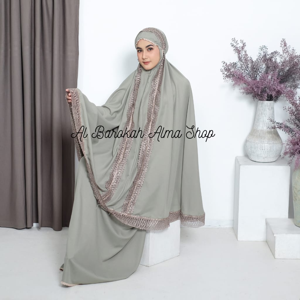 Mukena Dewasa Shakilla Mewah Renda Swaroski