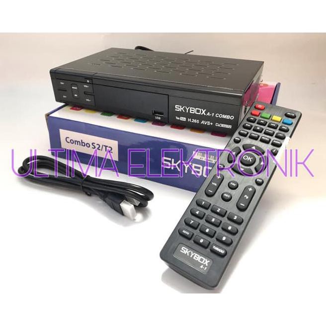 s28u receiver skybox a1 combo hevc 265 support parabola & antena digital f4ya