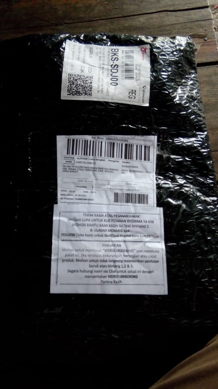 Kemeja Batik Pendek Alisan Slimfit 00158