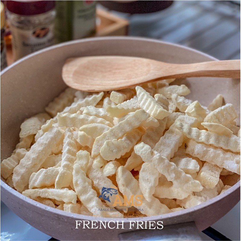 

French Friea Crinkle Cut / Kemasan Ekonomis