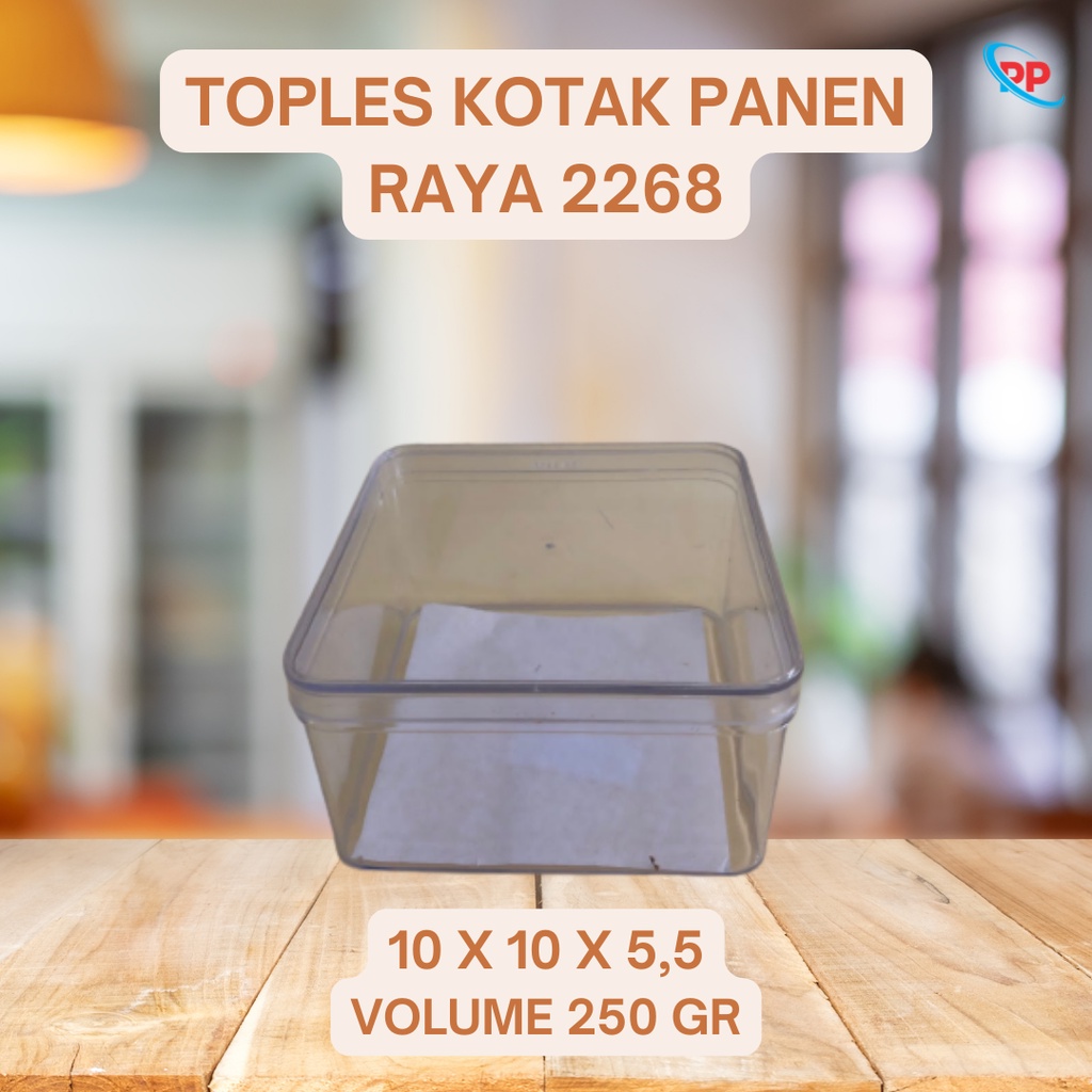 Toples Kotak Panen Raya 2268 Dessert Box/ Kue Kering