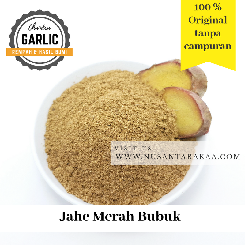 

Jahe merah bubuk / red ginger 500 gr