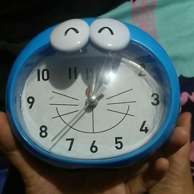 Jam Alarm /  Weker Bulat Karakter Doraemon