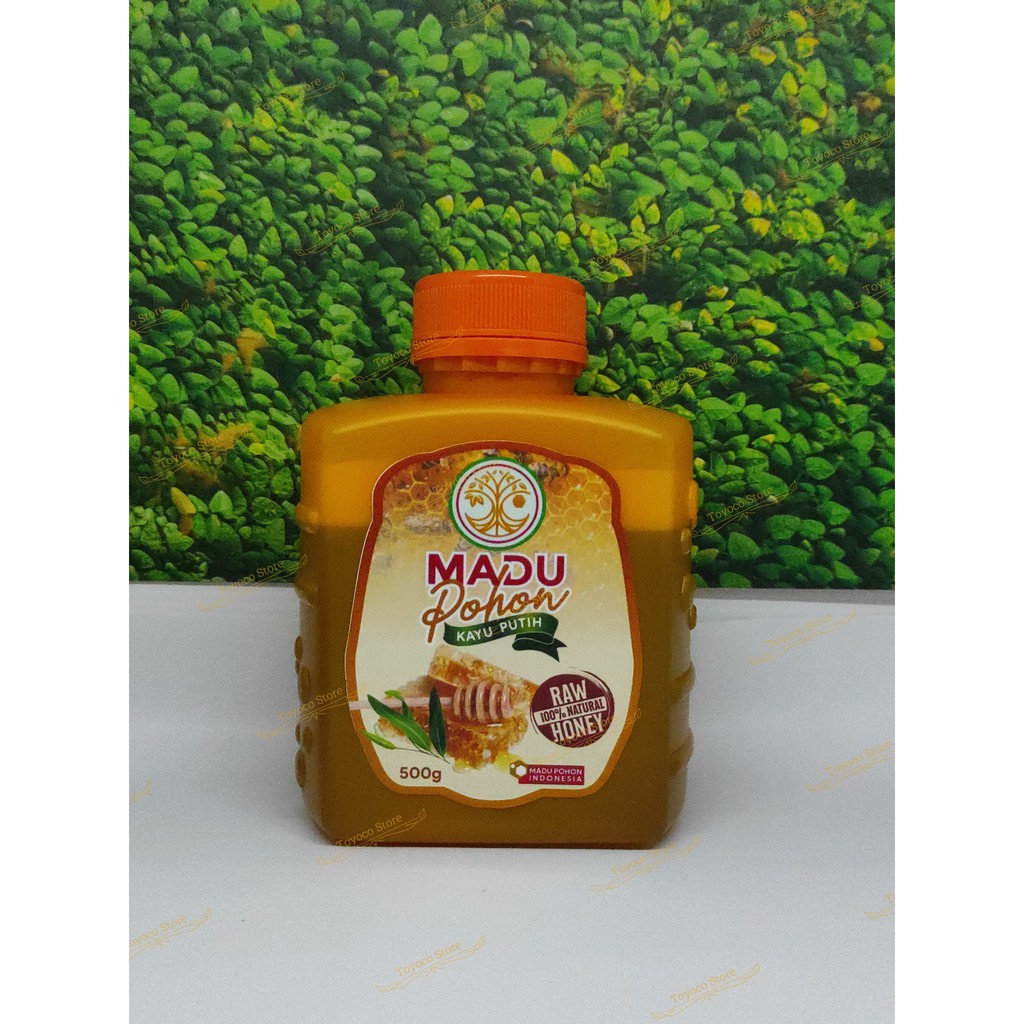 Madu Murni Raw Honey Bee Pollens  Madu Asli Dari Sarangnya 500g Madu Hutan Original 100% Alami Tanpa Campuran