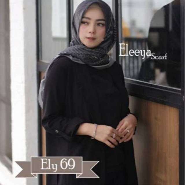 HIJAB SEGIEMPAT MOTIF PRINTING II Eleeya Scarf ELY 69