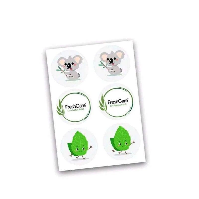 Freshcare Eucalyptus patch isi 12 Fresh care stiker masker