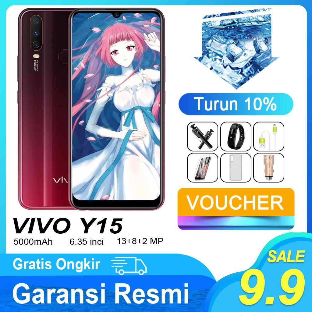 Vivo Y15 Ram 4gb Rom 64gb Garansi Resmi Vivo Shopee Indonesia