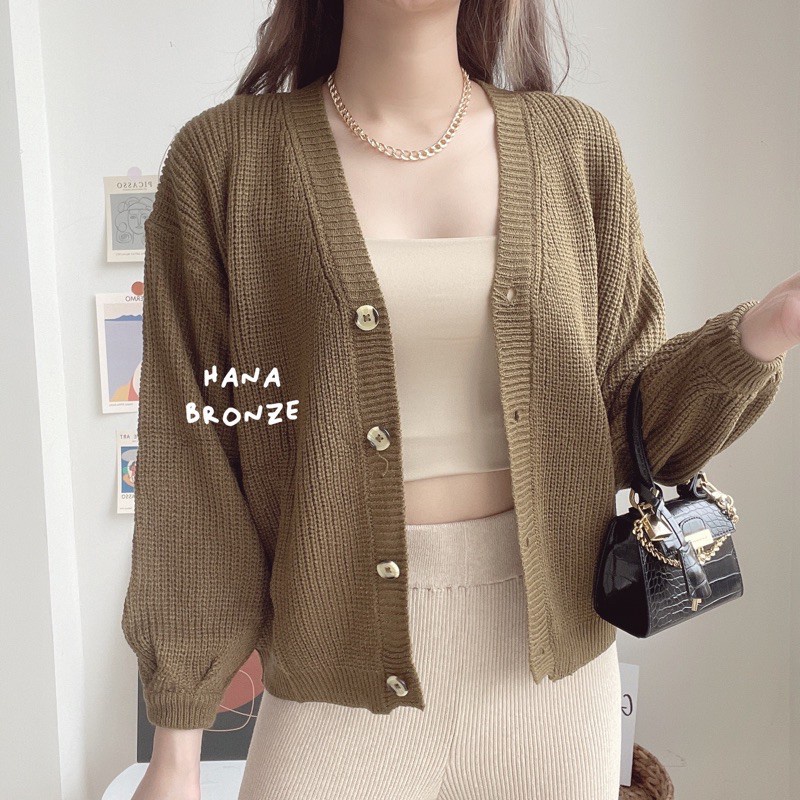 cardigan rajut crop knit wanita/Olivia crop cardy rajut oversize//eireen cardy rajut/atasan rajut wanita termurah