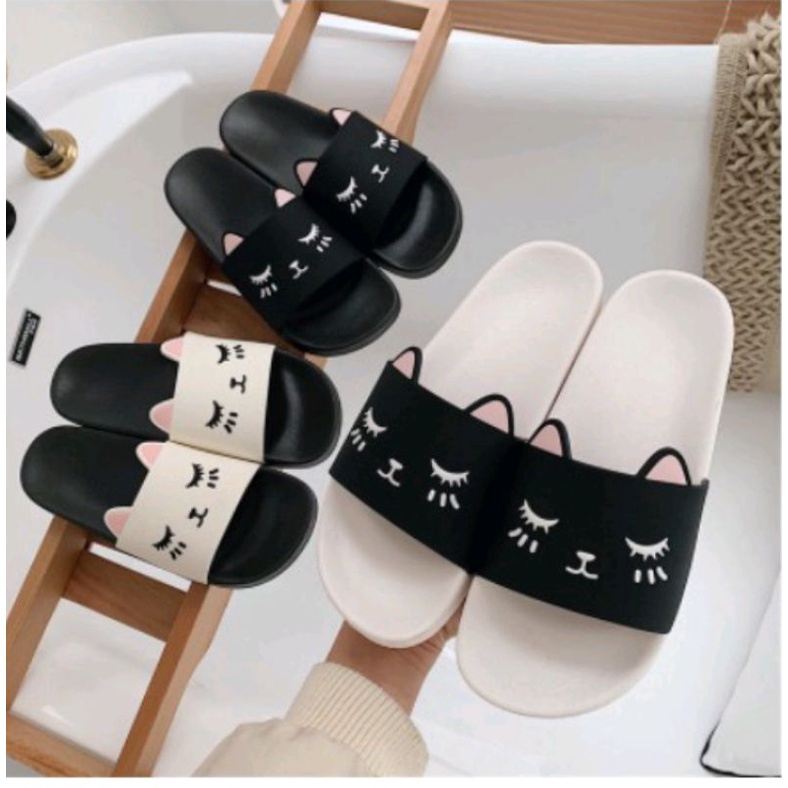 SANDAL SELOP WANITA KARAKTER KUCING