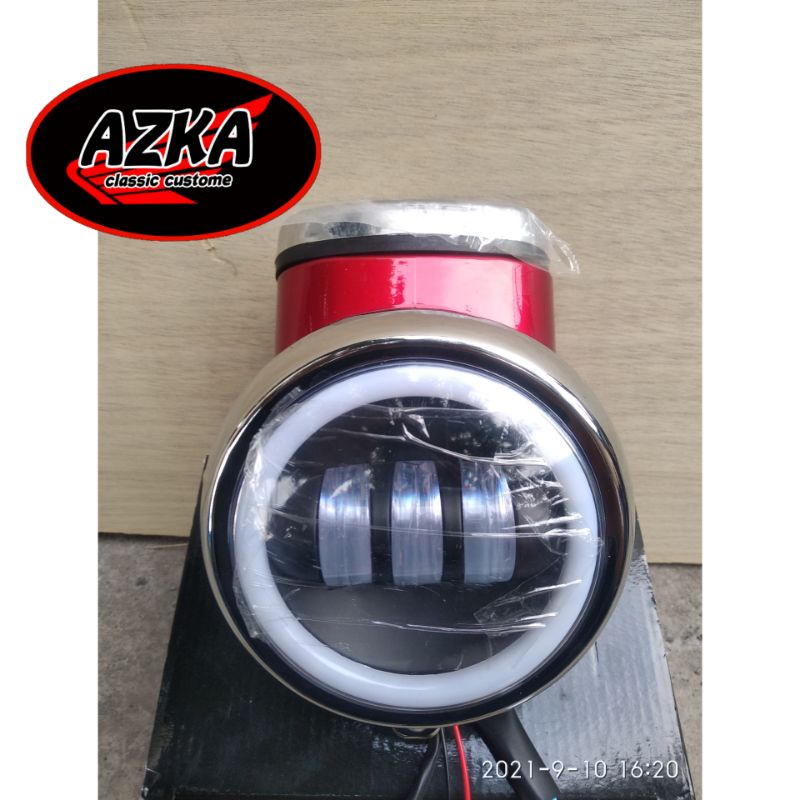 BATOK ASTRA S90 SET LAMPU DAN SPIDO BATOK S90 MERAH HITAM