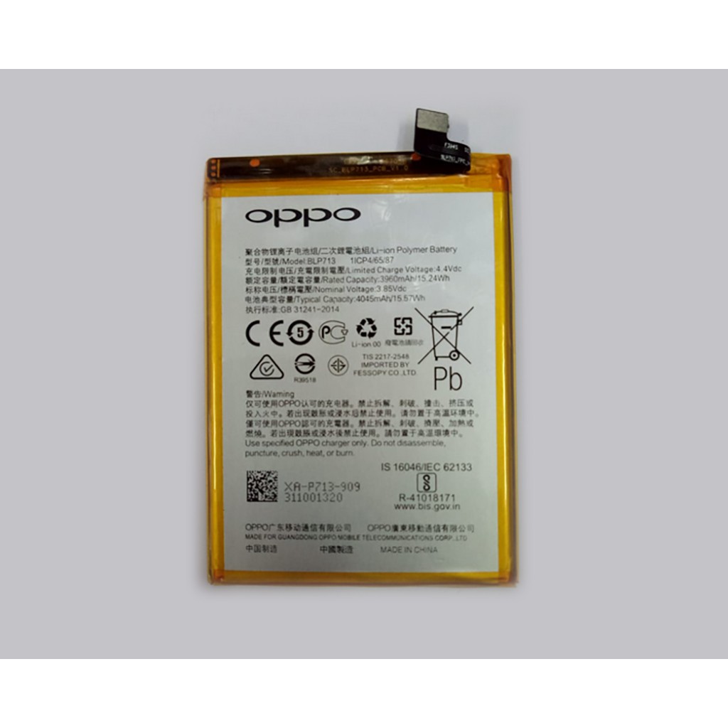 Baterai Realme 3 pro / Realme C3 BLP713 Original