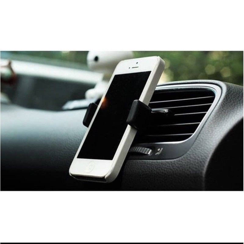 HOLDER HP JEPIT AC MOBIL CAR MOUNT THE VENTILATION MULTIFUNGSI AKSESORIS HANDPHONE