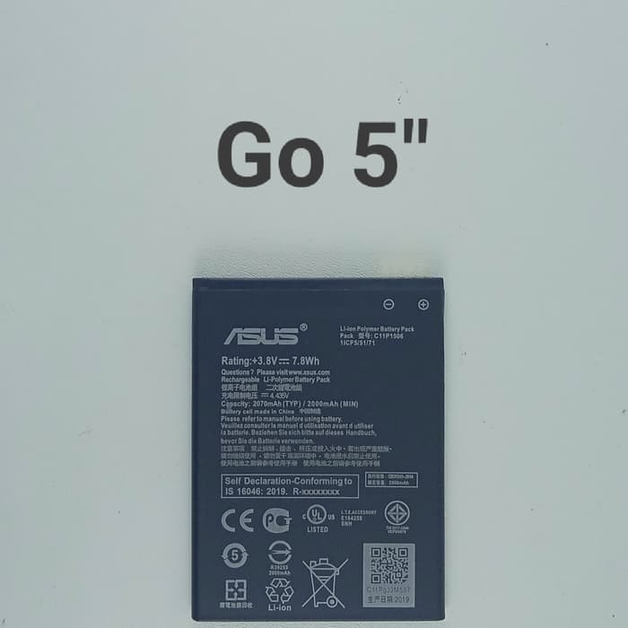 Battery Batre Baterai Zenfone GO 5 inch C11P1506