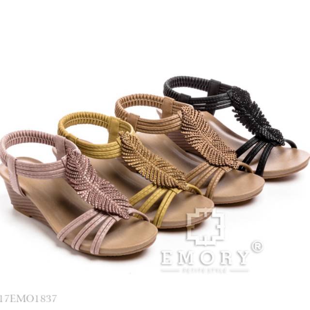 EMORY LAVICA SERIES 17EMO1837 / WEDGES TALI WANITA ORIGINAL BRAND