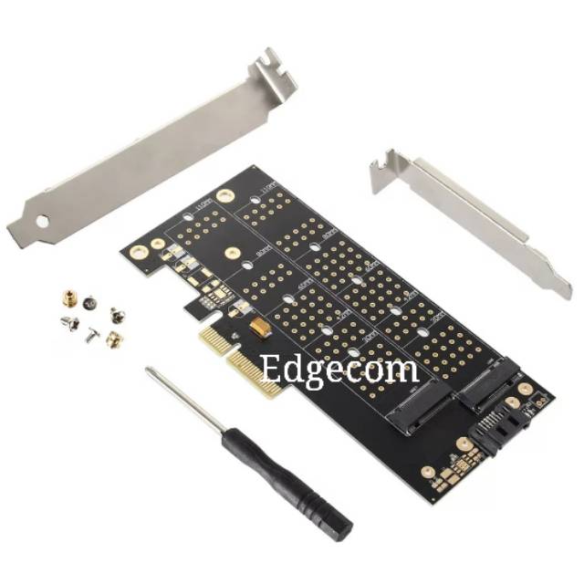 PCIE PCI EXPRESS M.2 SSD NVME + NGFF Adapter