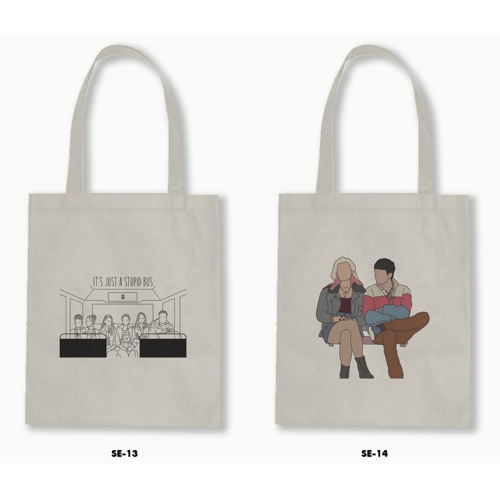 TOTE BAG BLACU - SEX EDUCATION 01