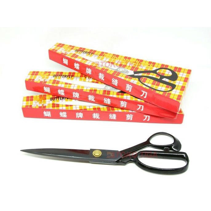 

[BISA COD] GUNTING KAIN POTONG BAHAN BUTTERFLY 9" ( 9 INCH ) GROSIR TERMURAH