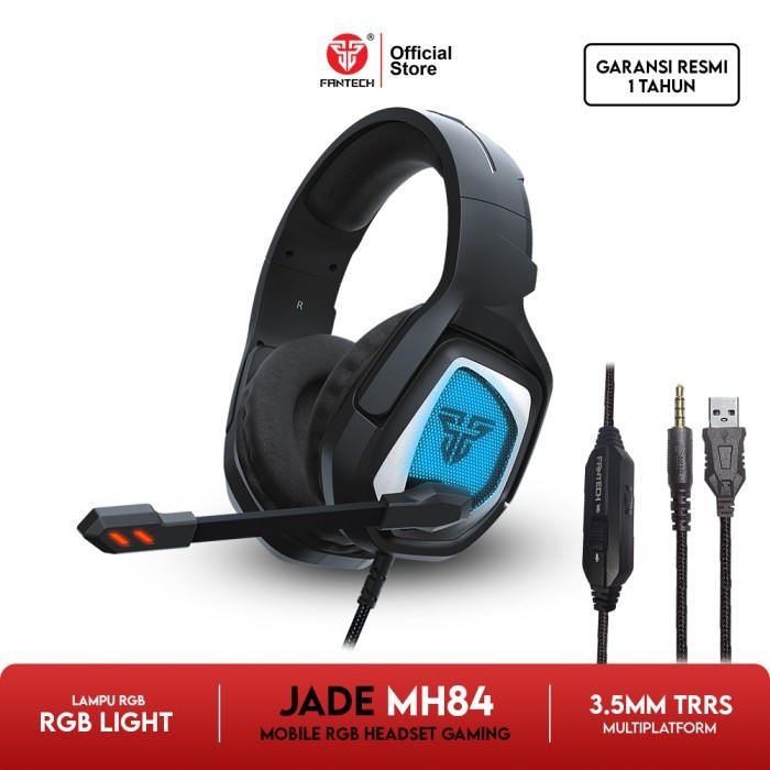 Headset Gaming FANTECH JADE MH84 Multi Platform Gaming
