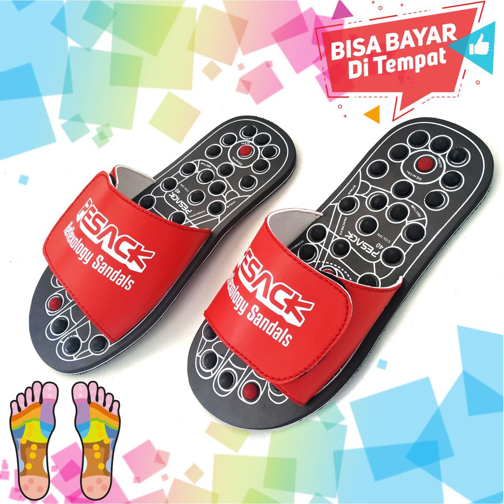 SANDAL REFLEKSI KESEHATAN SELOP PESACK Shopee Indonesia SANDAL REFLEKSI KESEHATAN SELOP PESACK Shopee Indonesia