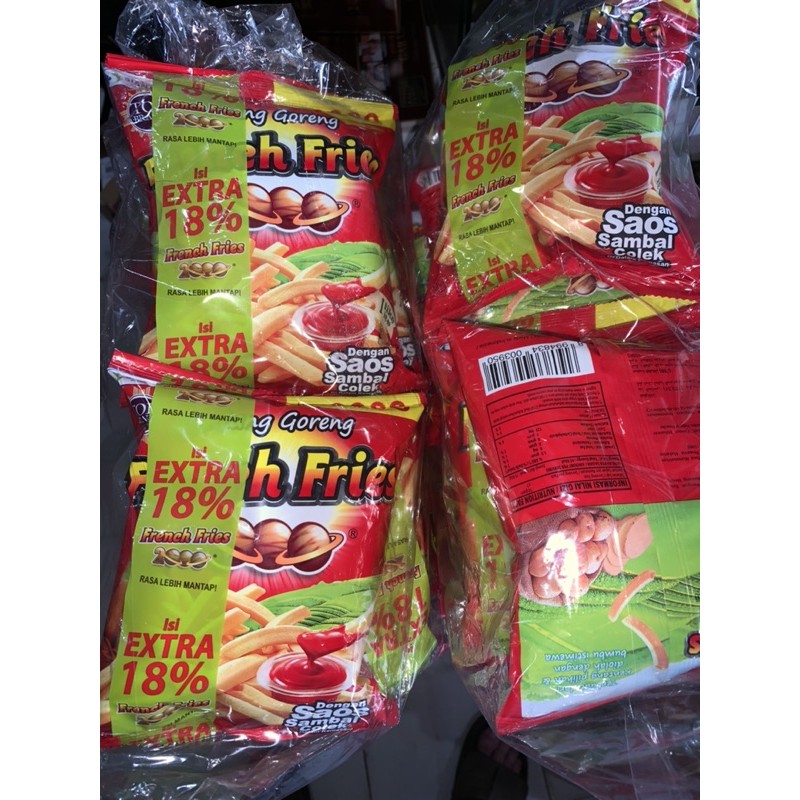 siantar top stt french fries kemasan 10 bungkus x 17gr eceran 2000