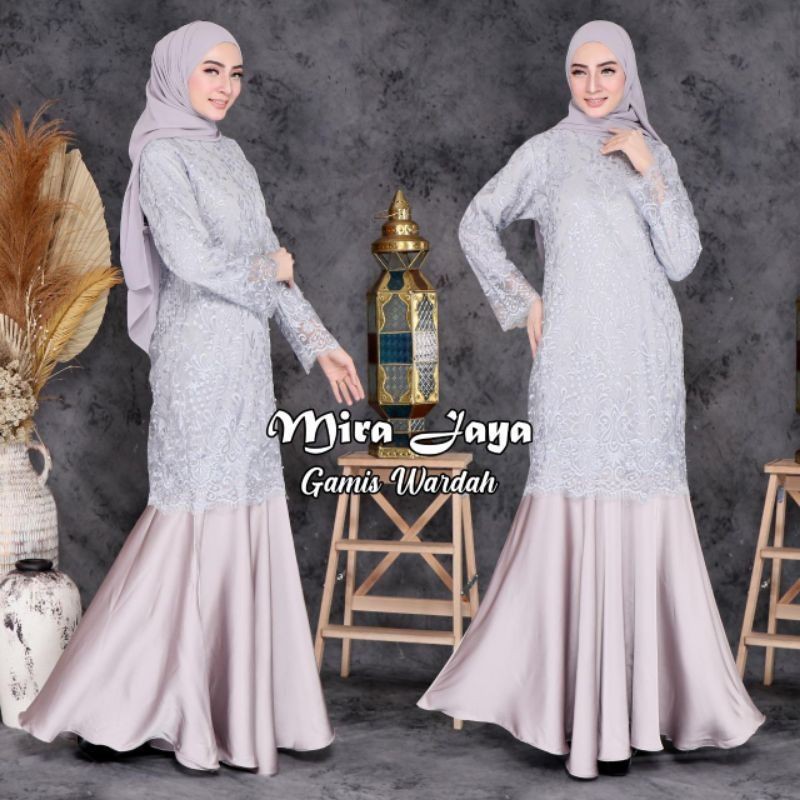 BISA COD/GAMIS OGINAL/GAMIS WARDAH/GAMIS TULLU FULL BORDIR/MIRA