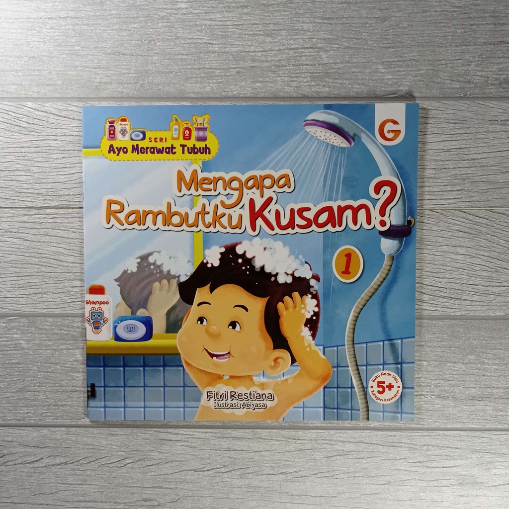 Buku Seri Ayo Merawat Tubuh - Mengapa Rambutku Kusam? - Gema Insani 100% Original