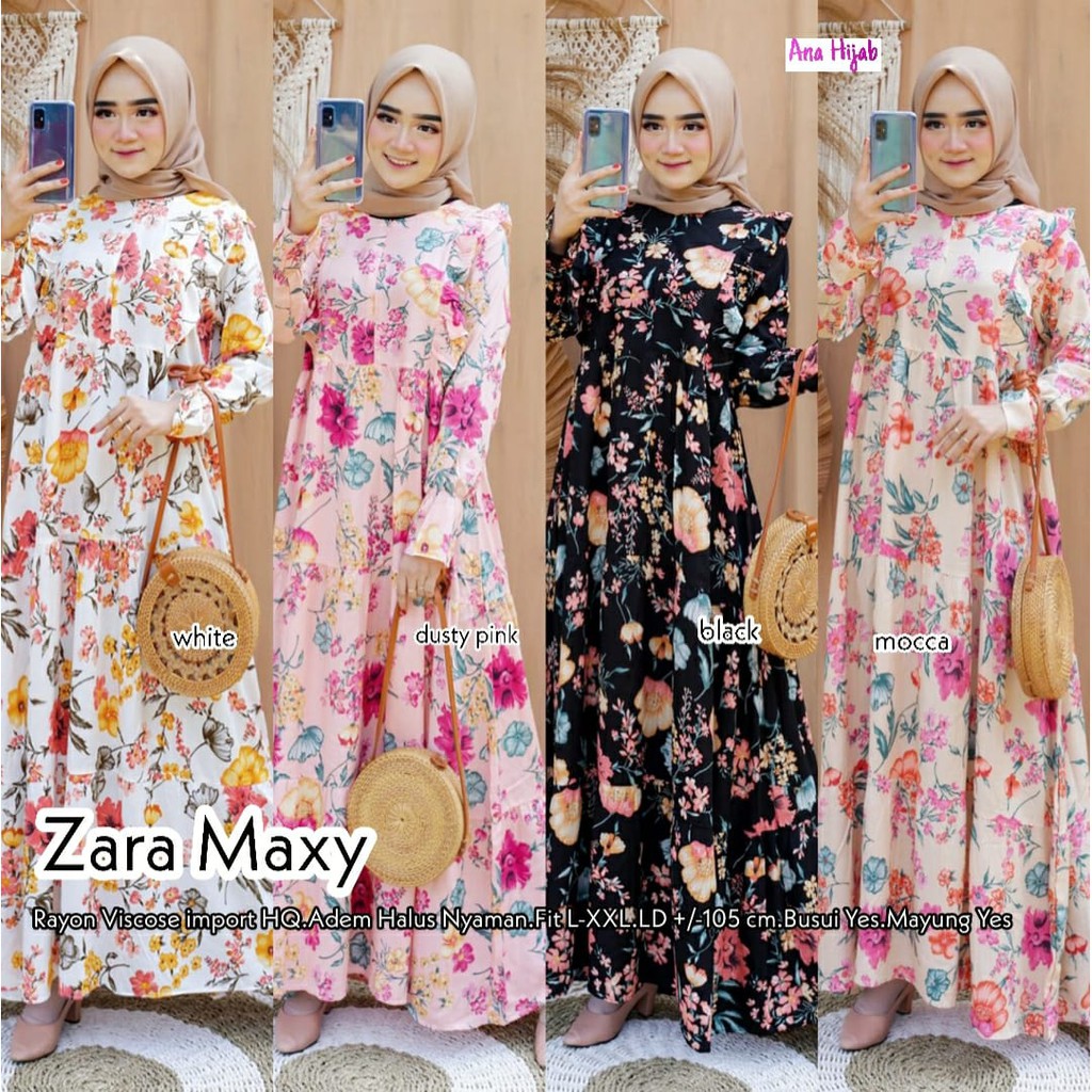 GAMIS ZARAA MAXY ANA HIJAB  0407