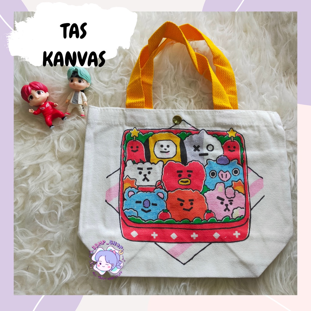 KANVAS TOTEBAG BT21