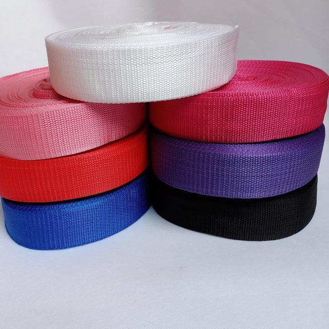 

Update - webing abu abu / ROLL tali tas 3,8cm X 25 yard Bisban