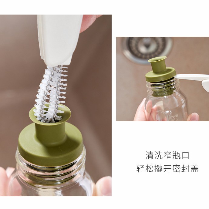 multi function comb brush / sikat kecil multi fungsi / sikat botol