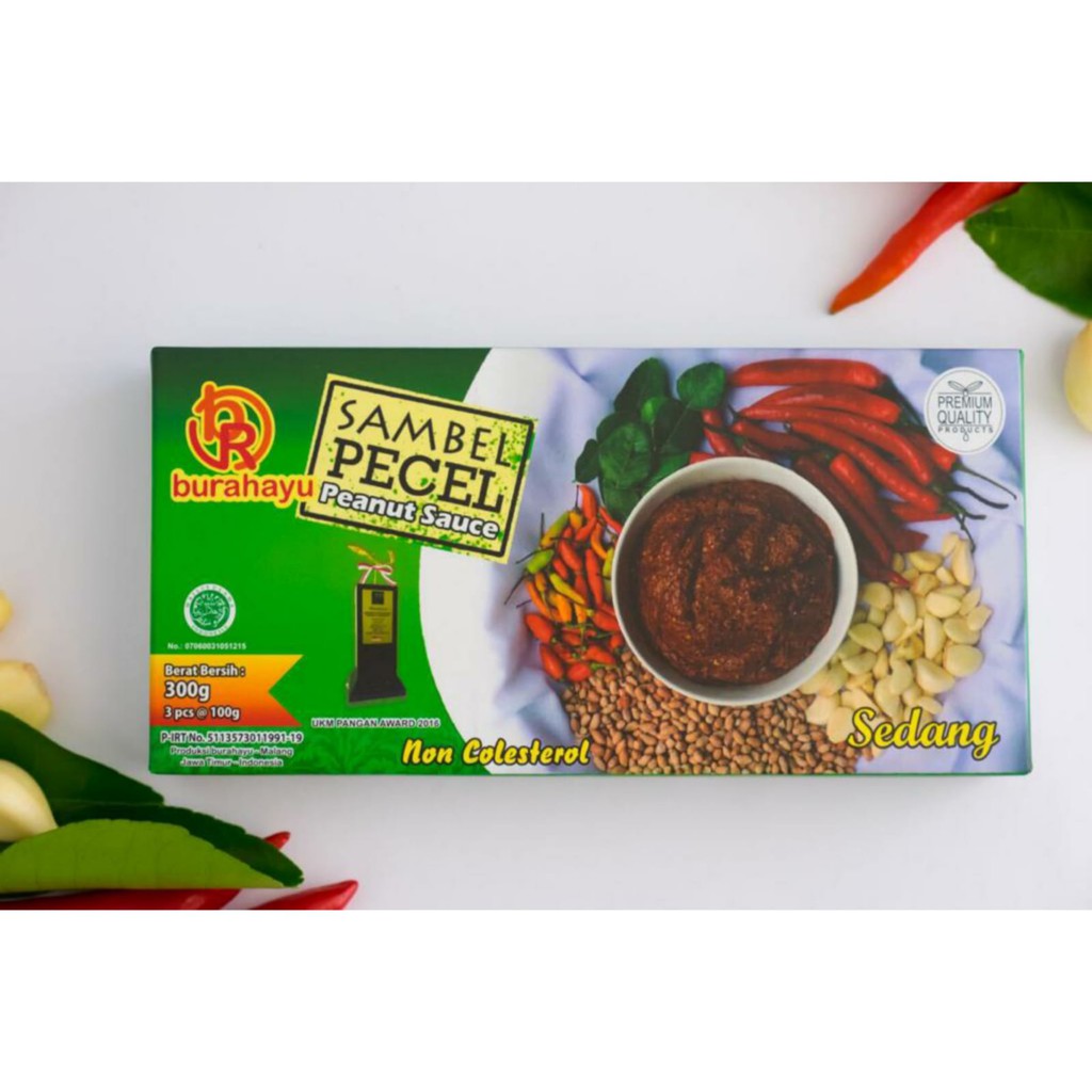 

Sambel Pecel Original Burahayu 300gr