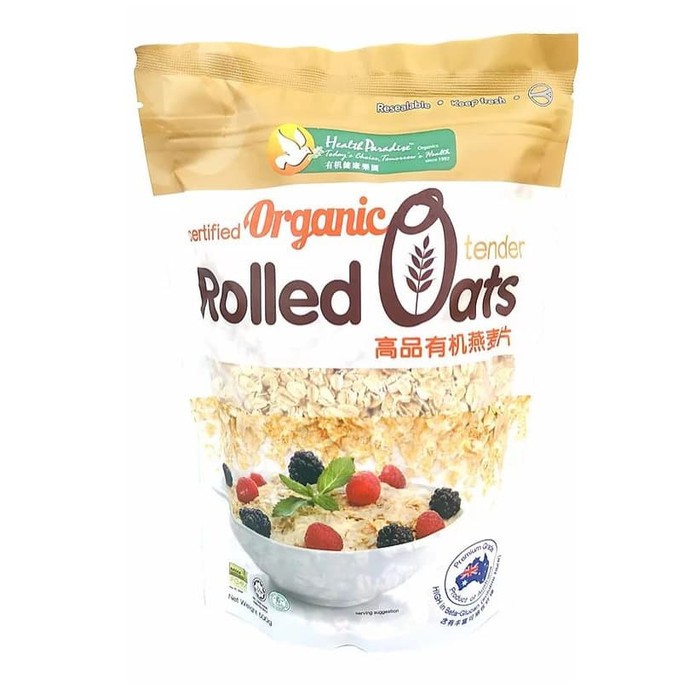 

Organic Health Paradise Rolled Oat 500gr