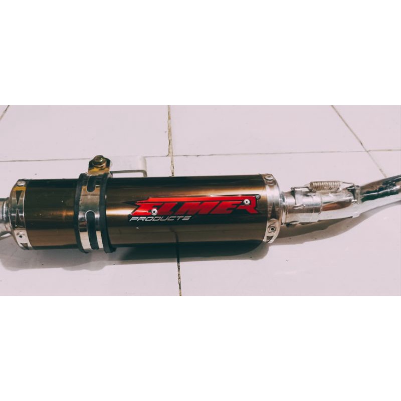 knalpot racing satria fu ELMER original