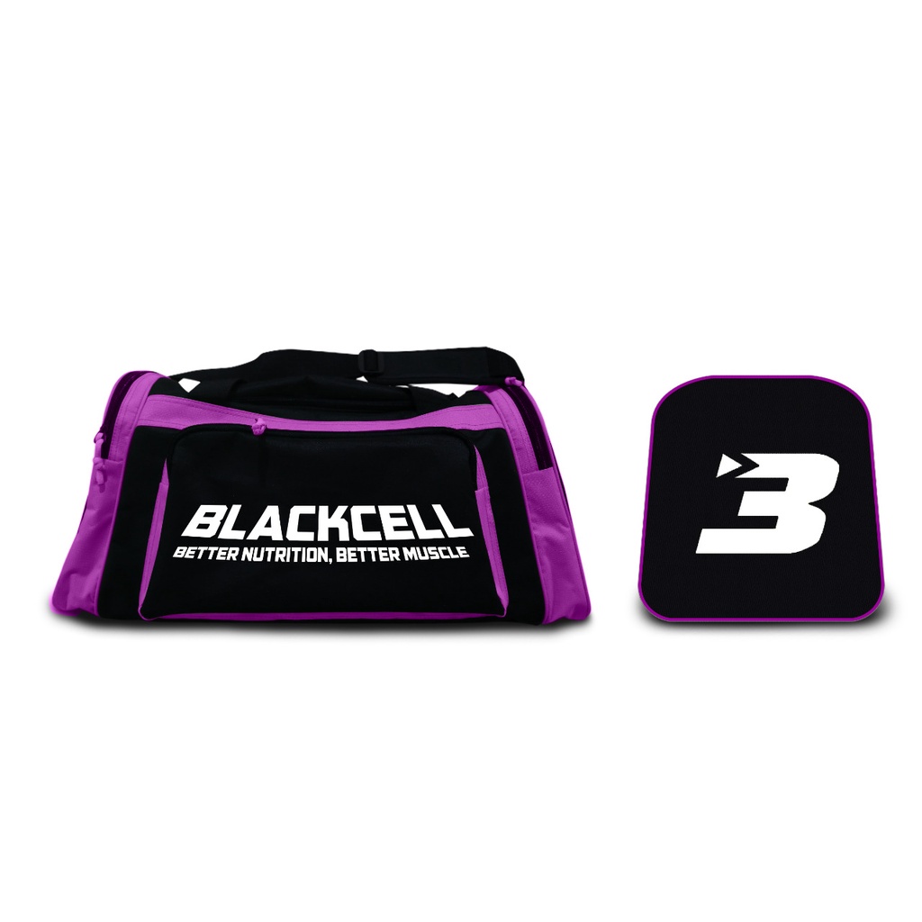 Duffle Bag Blackcell Nutrition Original Tas Fitness Gym Olahraga Sports Bag