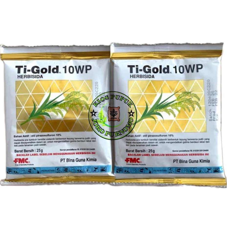 TI-GOLD 10WP 25GR HERBISIDA