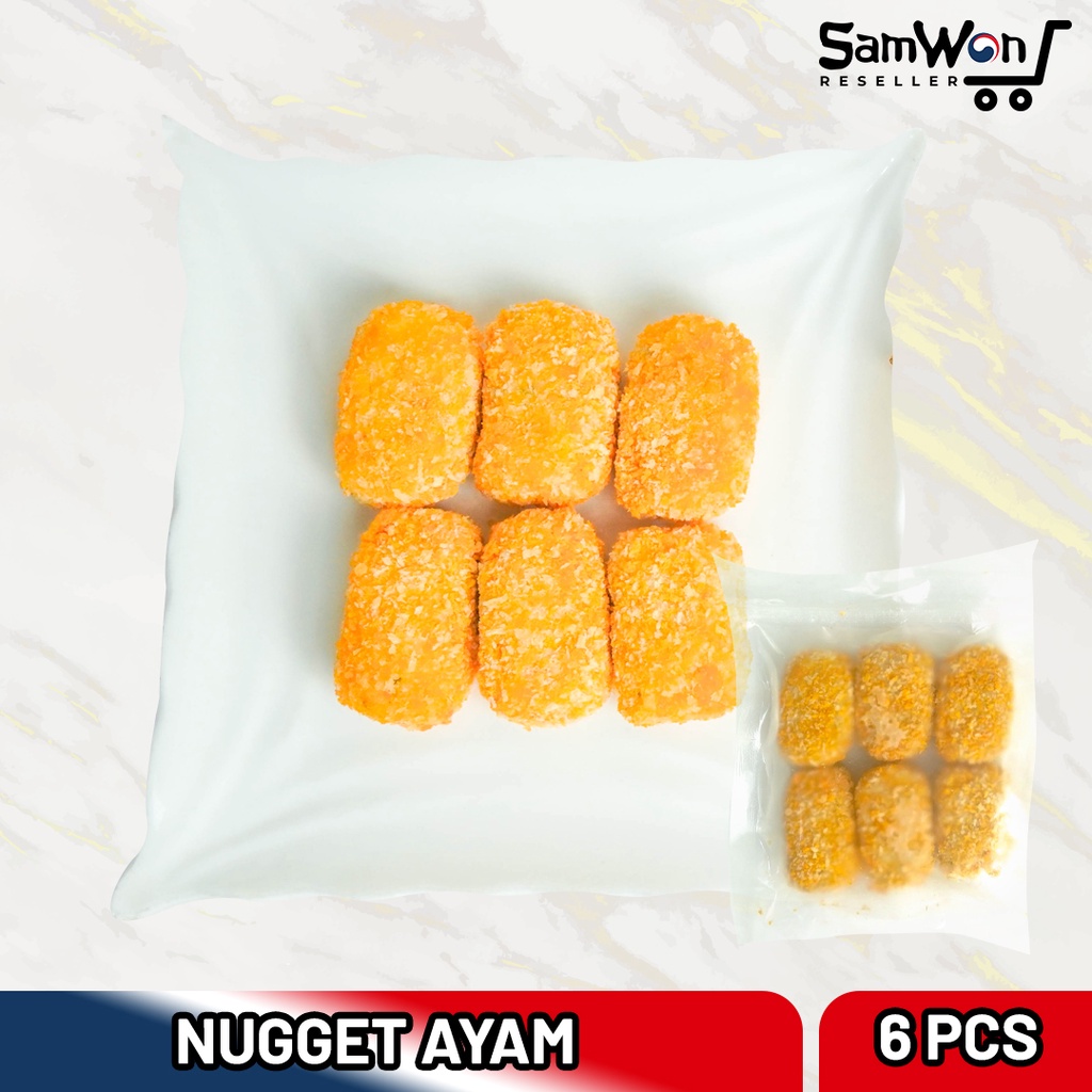 

Nugget Ayam Isi 6 Pcs