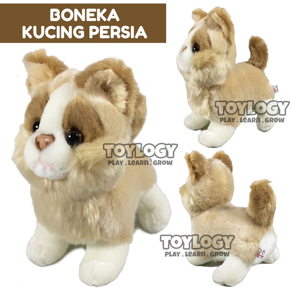 Boneka Hewan Kucing  Persia Grow Standing Persian Cat 